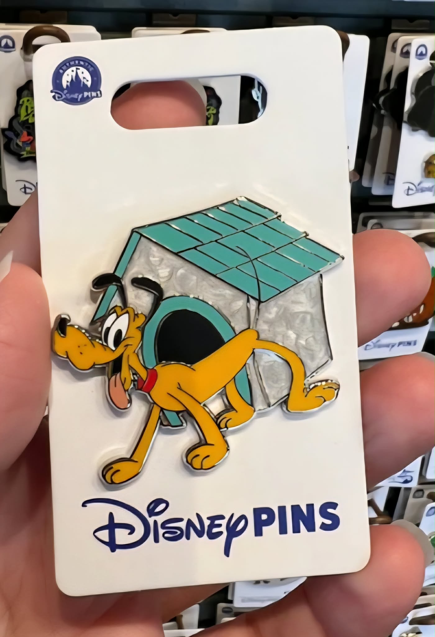 Pluto with Dog House Disney Pin