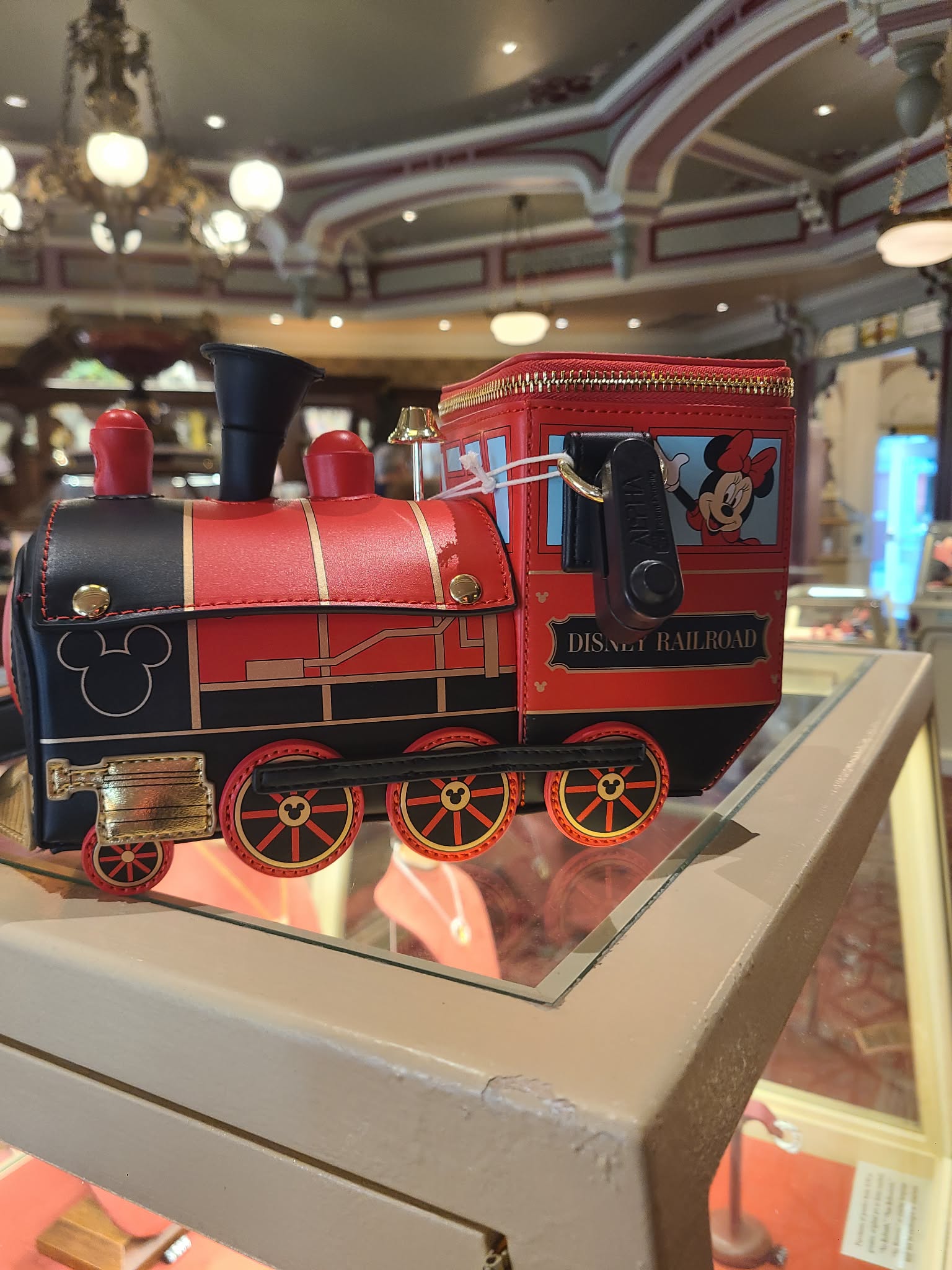 Disney Parks Light Up Railroad Purse