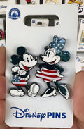 Mickey & Minnie Mouse Americana Disney Pin Set