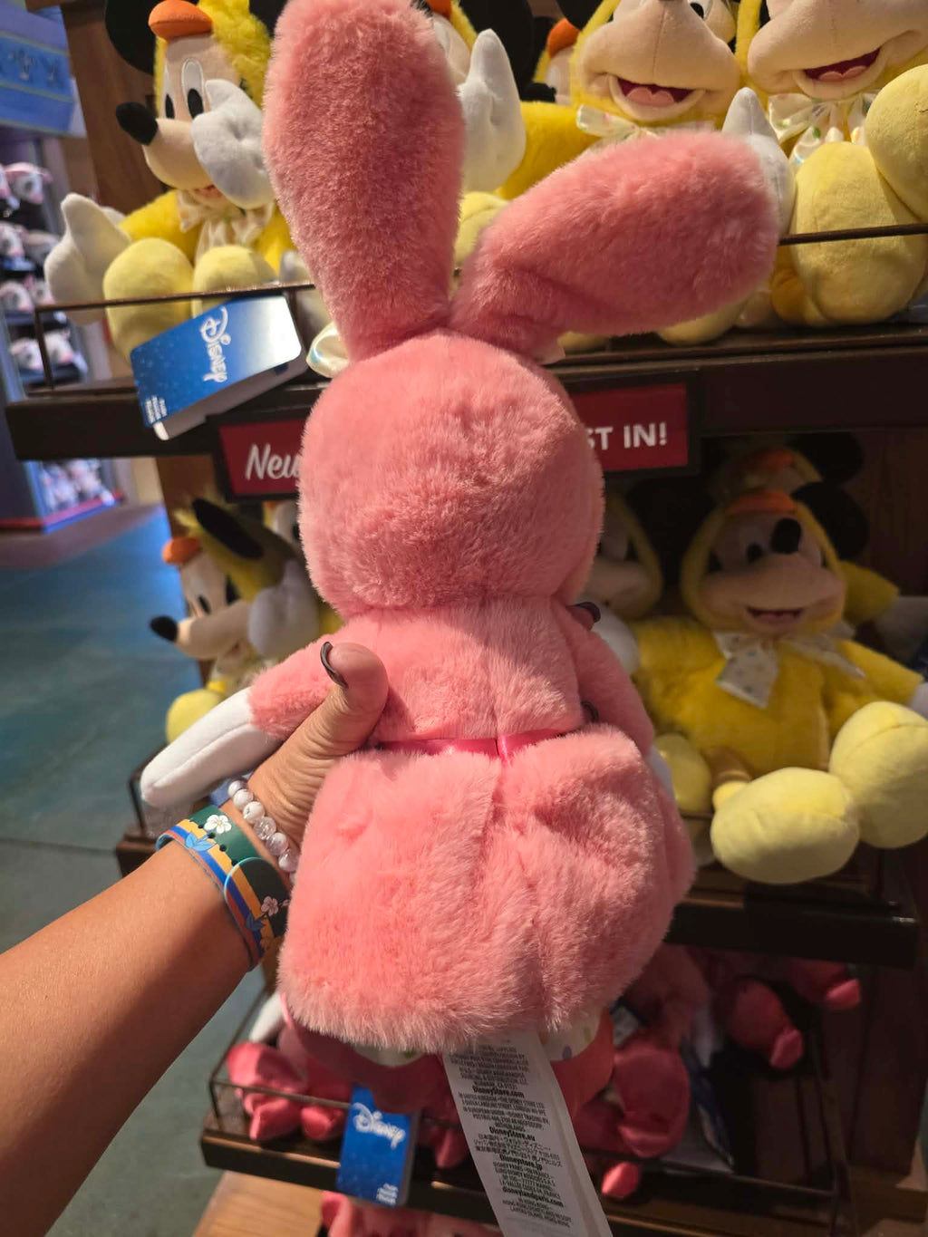 Minnie Mouse Pink Rabbit Plush