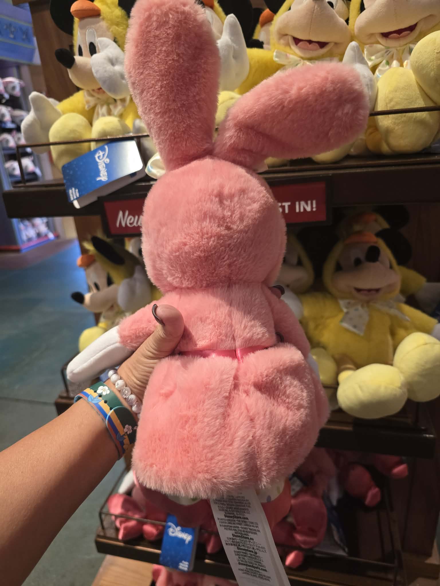 Minnie Mouse Pink Rabbit Plush