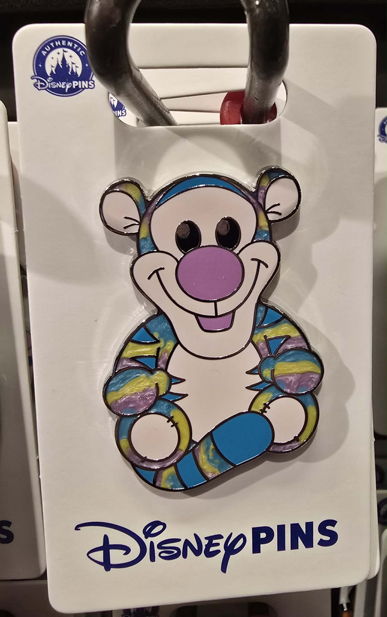 Tigger Pastel Big Feet Disney Pin