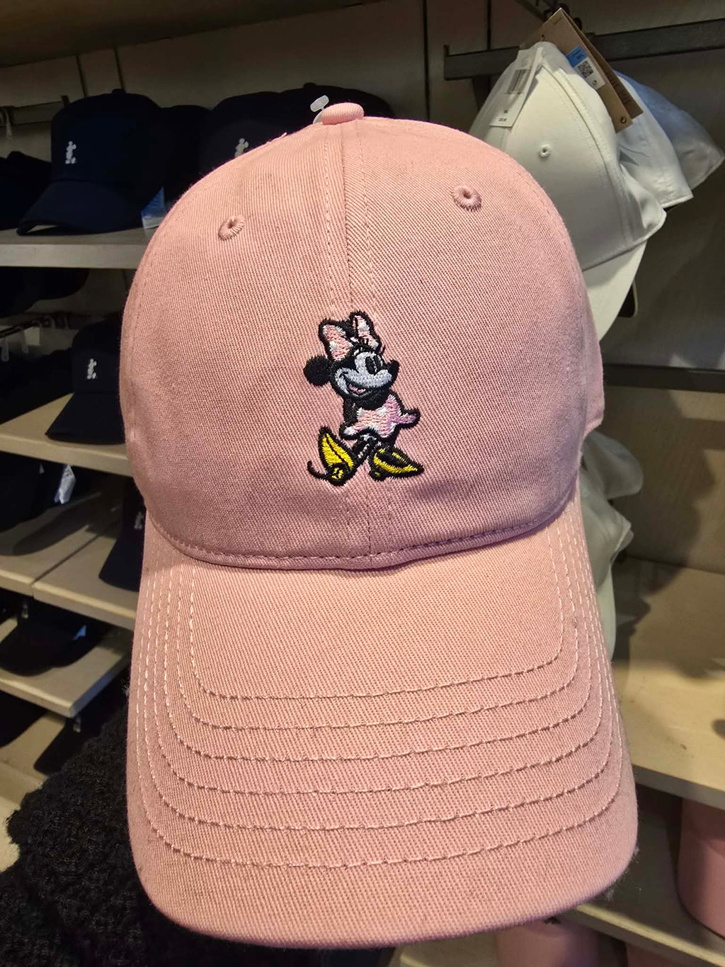 Disney Minnie Mouse Pink Baseball Cap