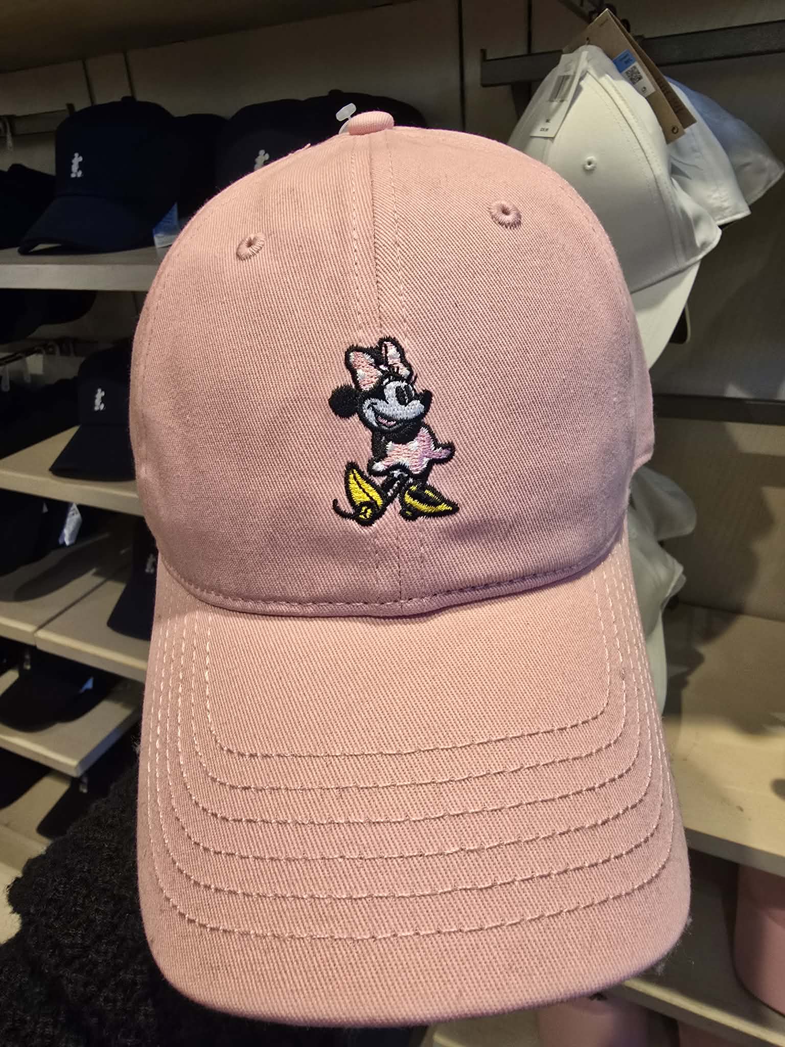 Disney Minnie Mouse Pink Baseball Cap