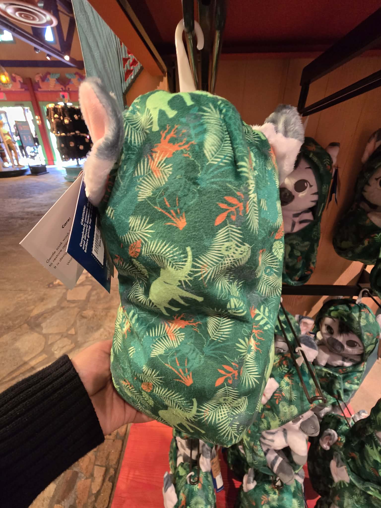 Disney Parks Animal Kingdom Baby Panda Cub Swaddle Blanket