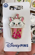 Marie Bubble Drink Disney Pin