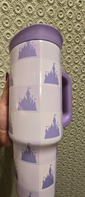Lavender Castles Disney Parks Tumbler 30 oz.