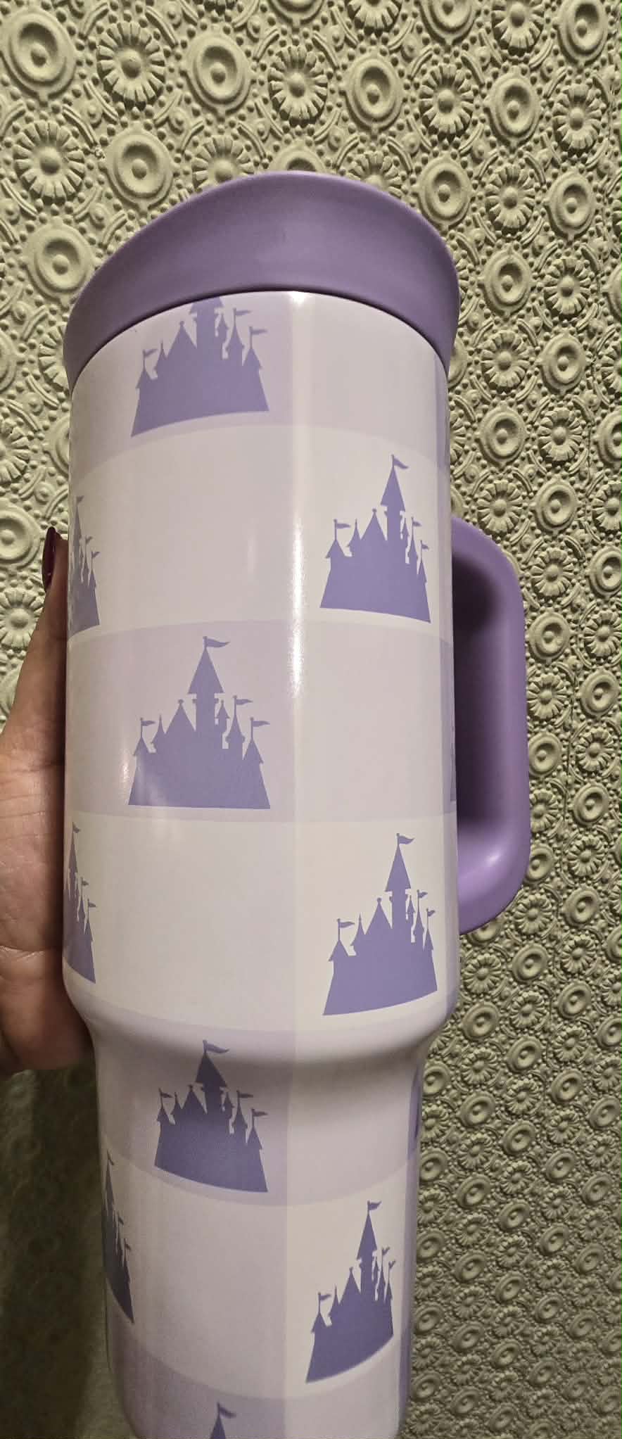 Lavender Castles Disney Parks Tumbler 30 oz.