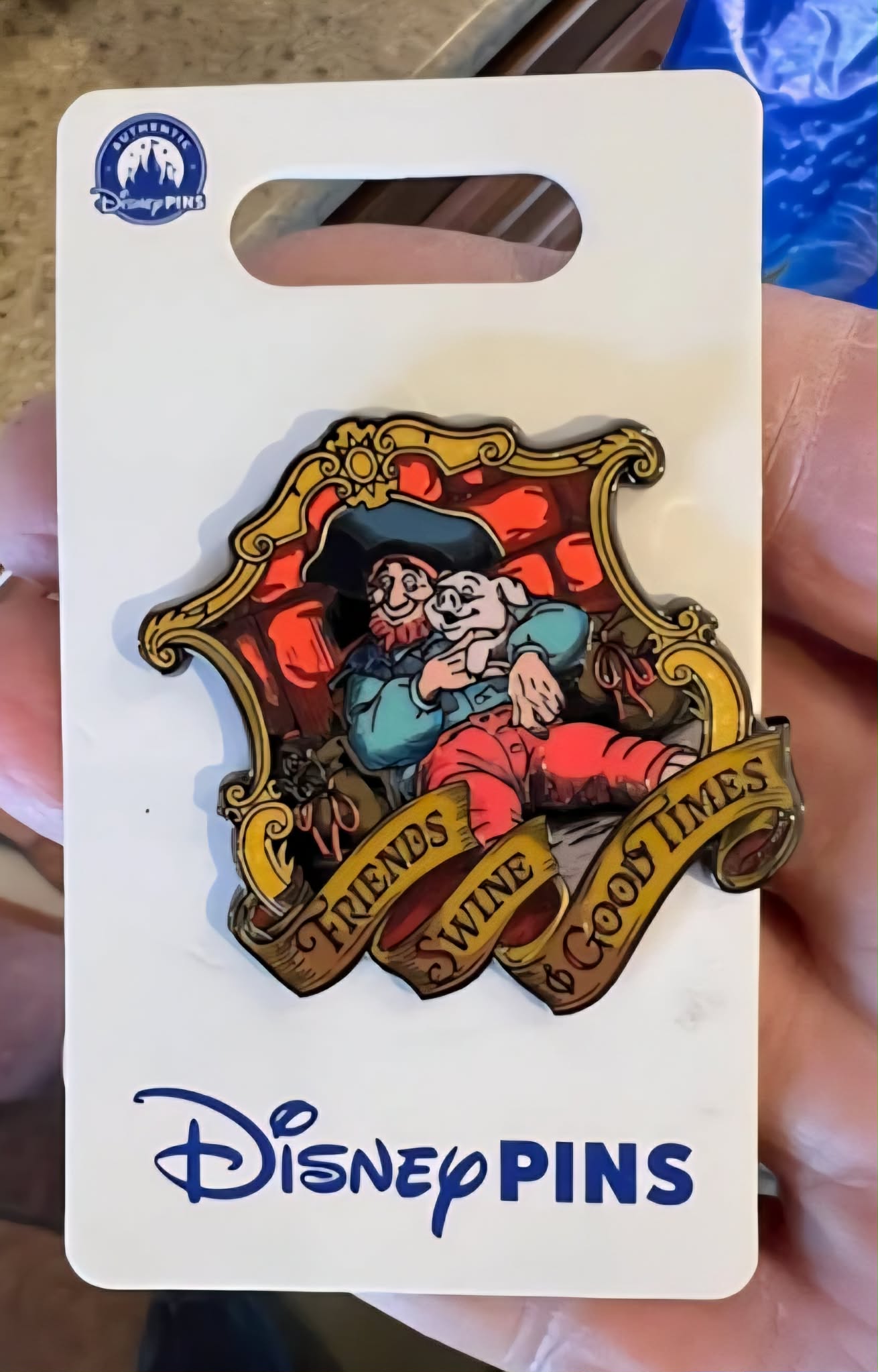 Friends Swine & Good Times Pirates of the Caribbean Disney Pin