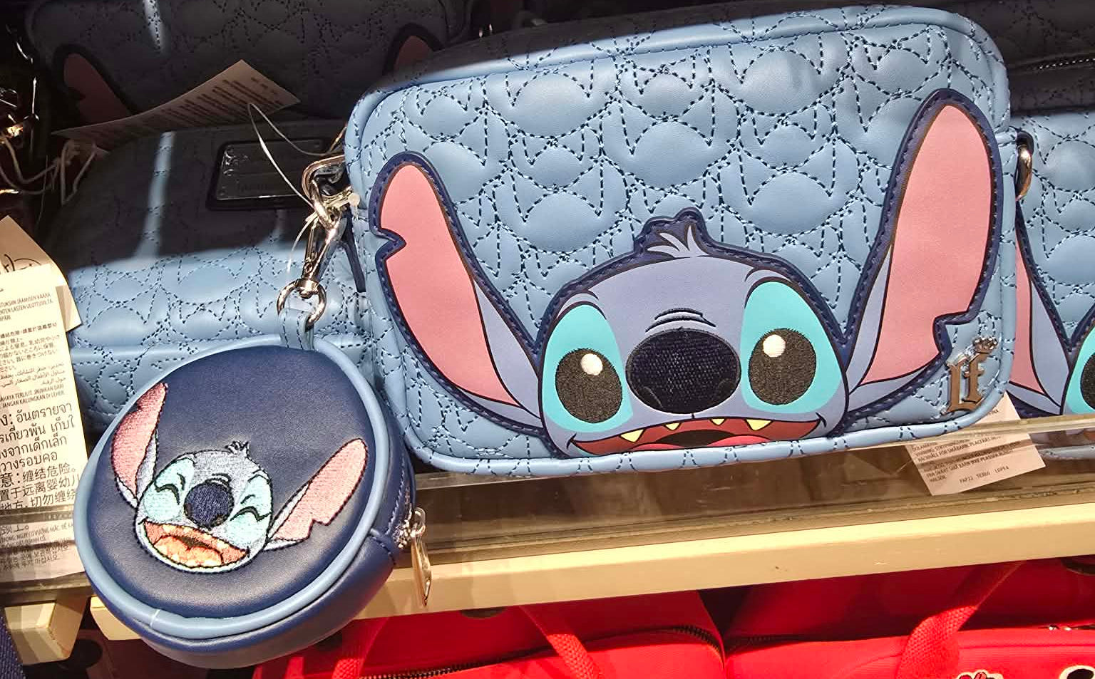 Stitch Loungefly Disney Parks Crossbody