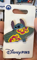 Surfboard Stitch Disney Pin