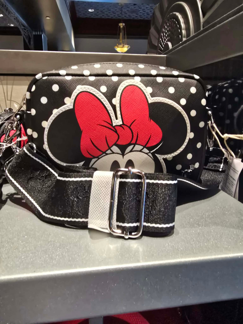 Disney Parks Minnie Mouse Loungefly Crossbody and Coin Pouch Set