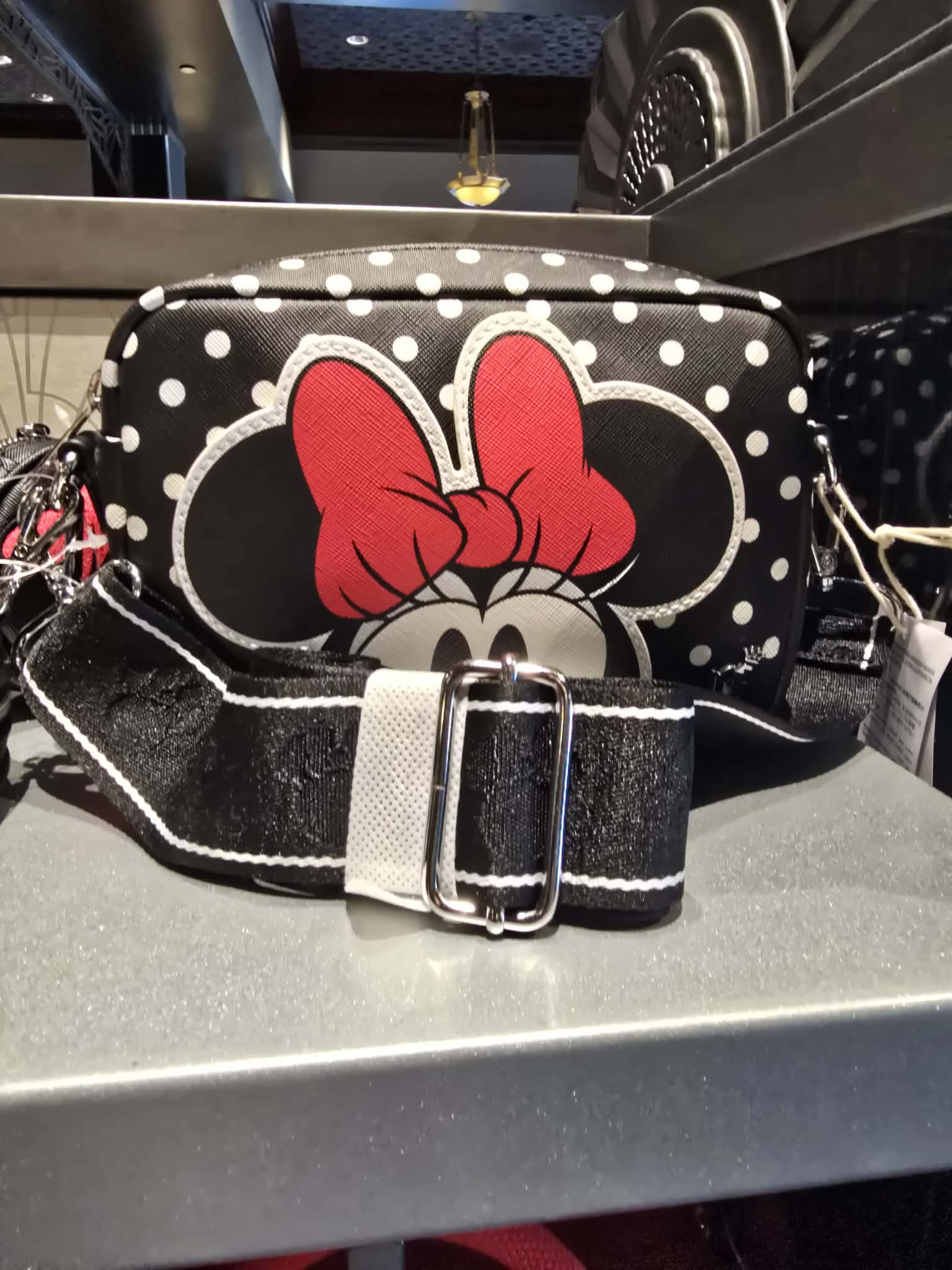 Disney Parks Minnie Mouse Loungefly Crossbody and Coin Pouch Set