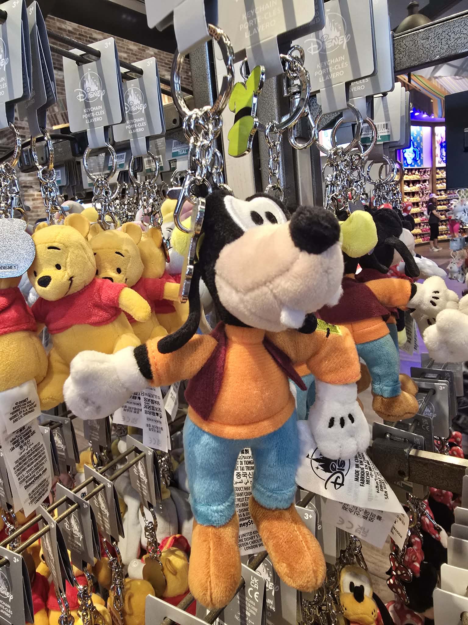 Goofy Plush Keychain