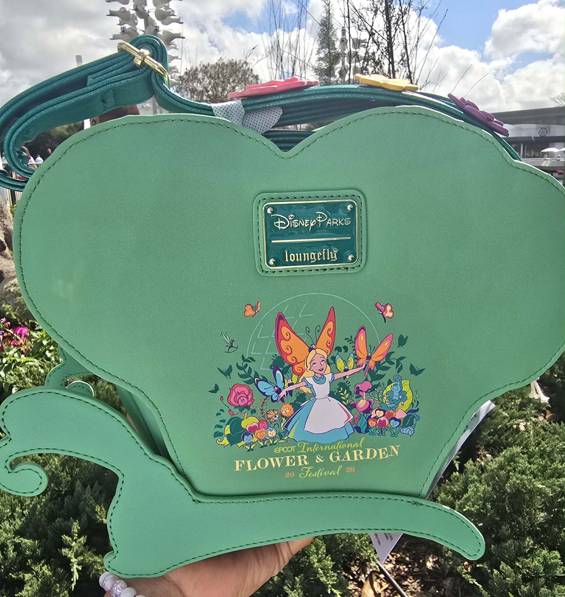 Alice in Wonderland 2026 Epcot Flower & Garden Loungefly