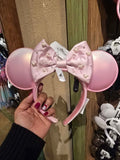 Pearl Mickey Icons Pink Minnie Mouse Ears Headband