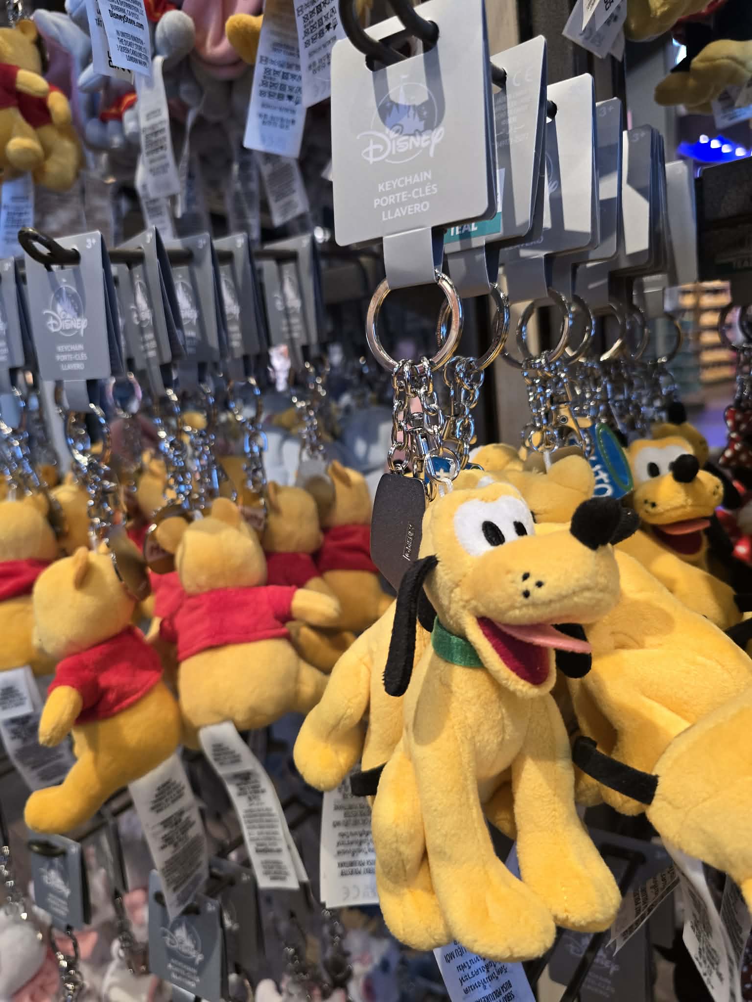 Pluto Plush Keychain