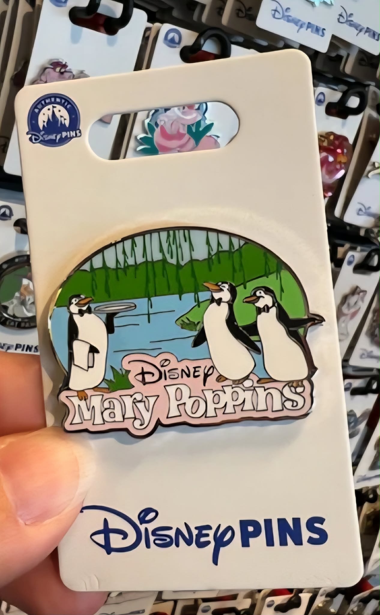 Mary Poppins Penguins Disney Pin
