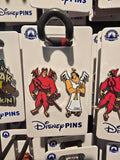 Disney Parks Emperor's New Groove Kronk Angel & Devil 2 Pin Set