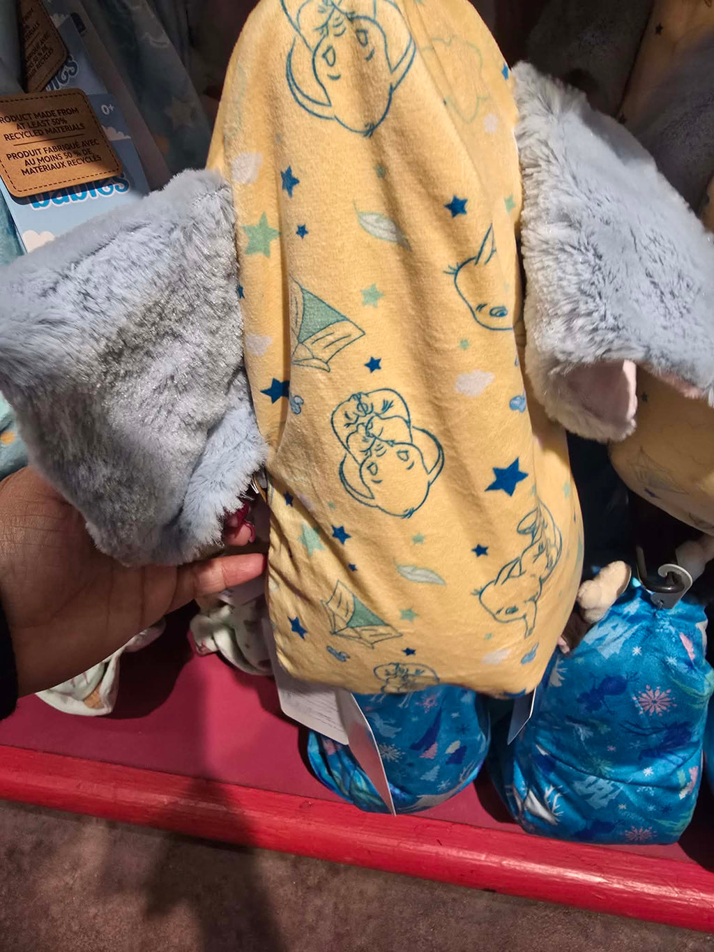 Disney Baby Dumbo Swaddled Plush