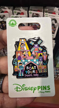 Its a small world boat tours disney pin