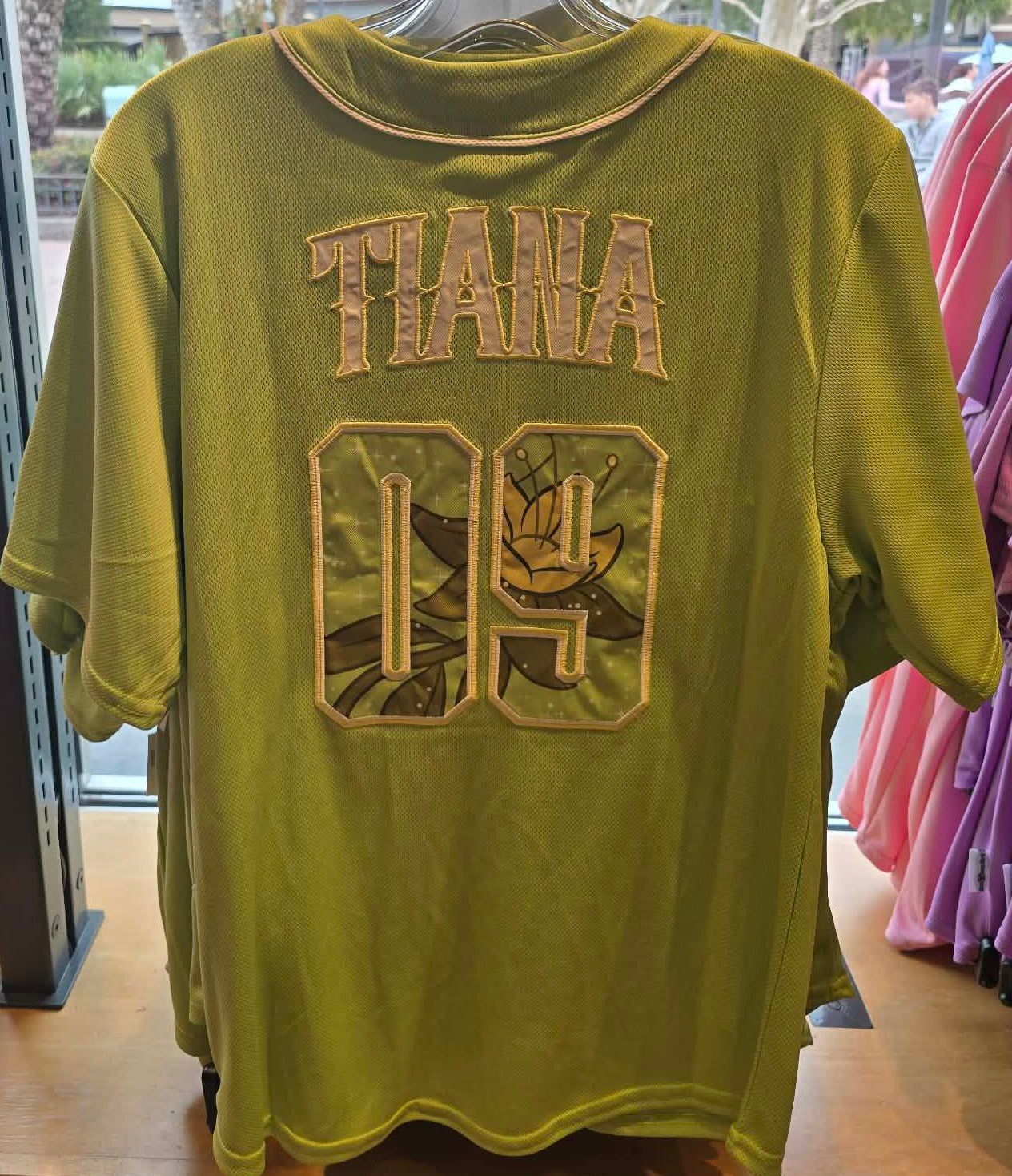 Tiana Walt Disney World Baseball Jersey