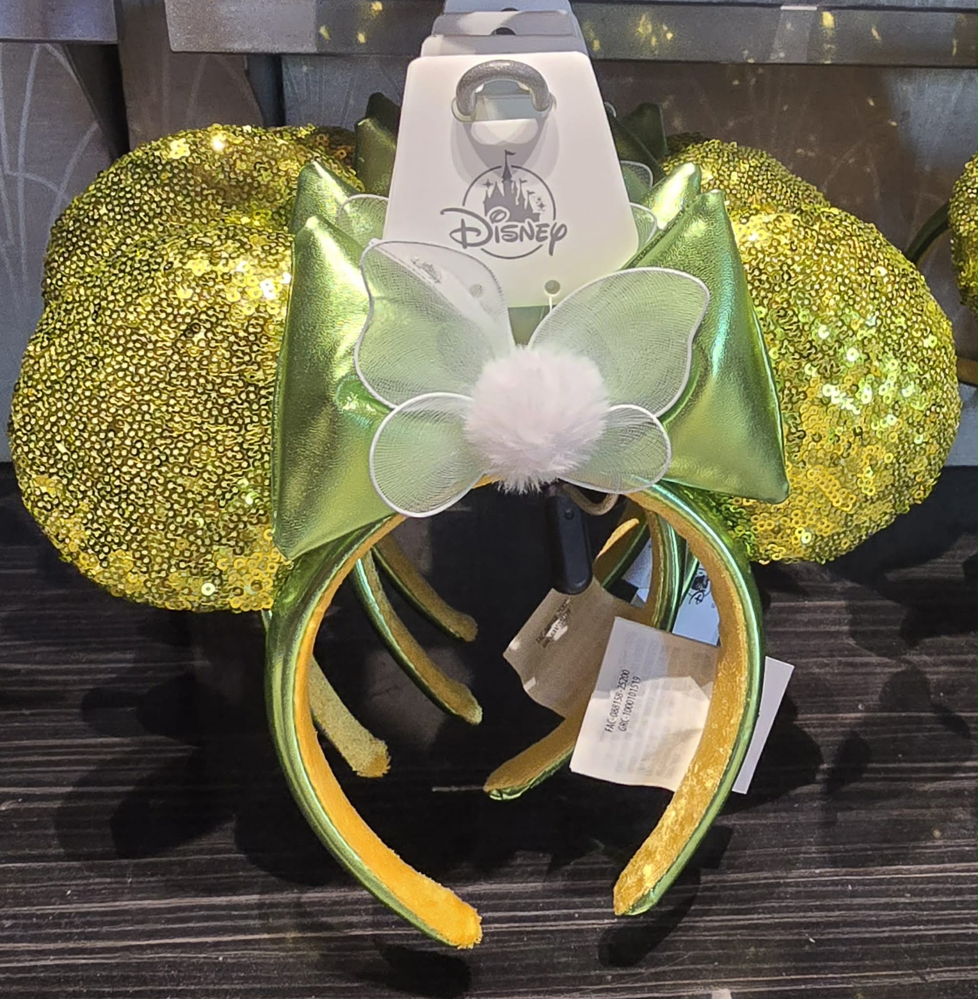 Disney Tinkerbell Sequined Ear Headband
