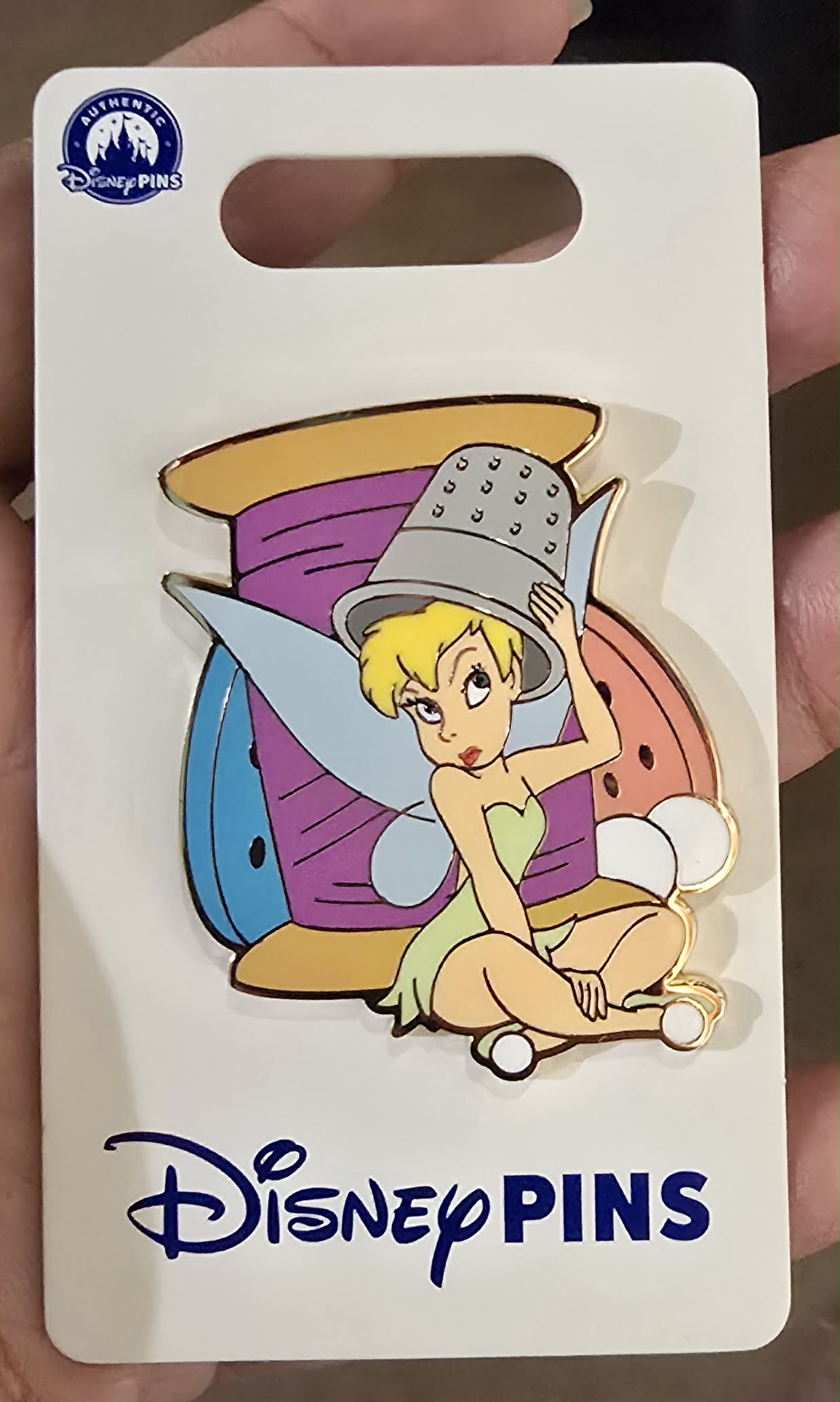 Tinker Bell Thimble Pin