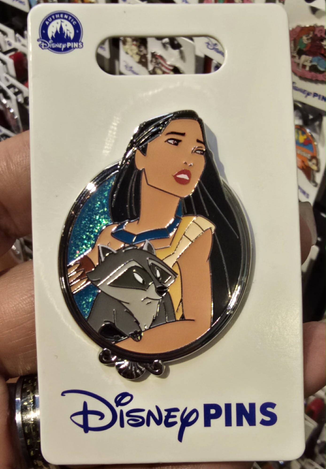 Pocahontas and Meeko Pin
