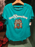 Chip 'n Dale Rhinestone Graphic T-Shirt