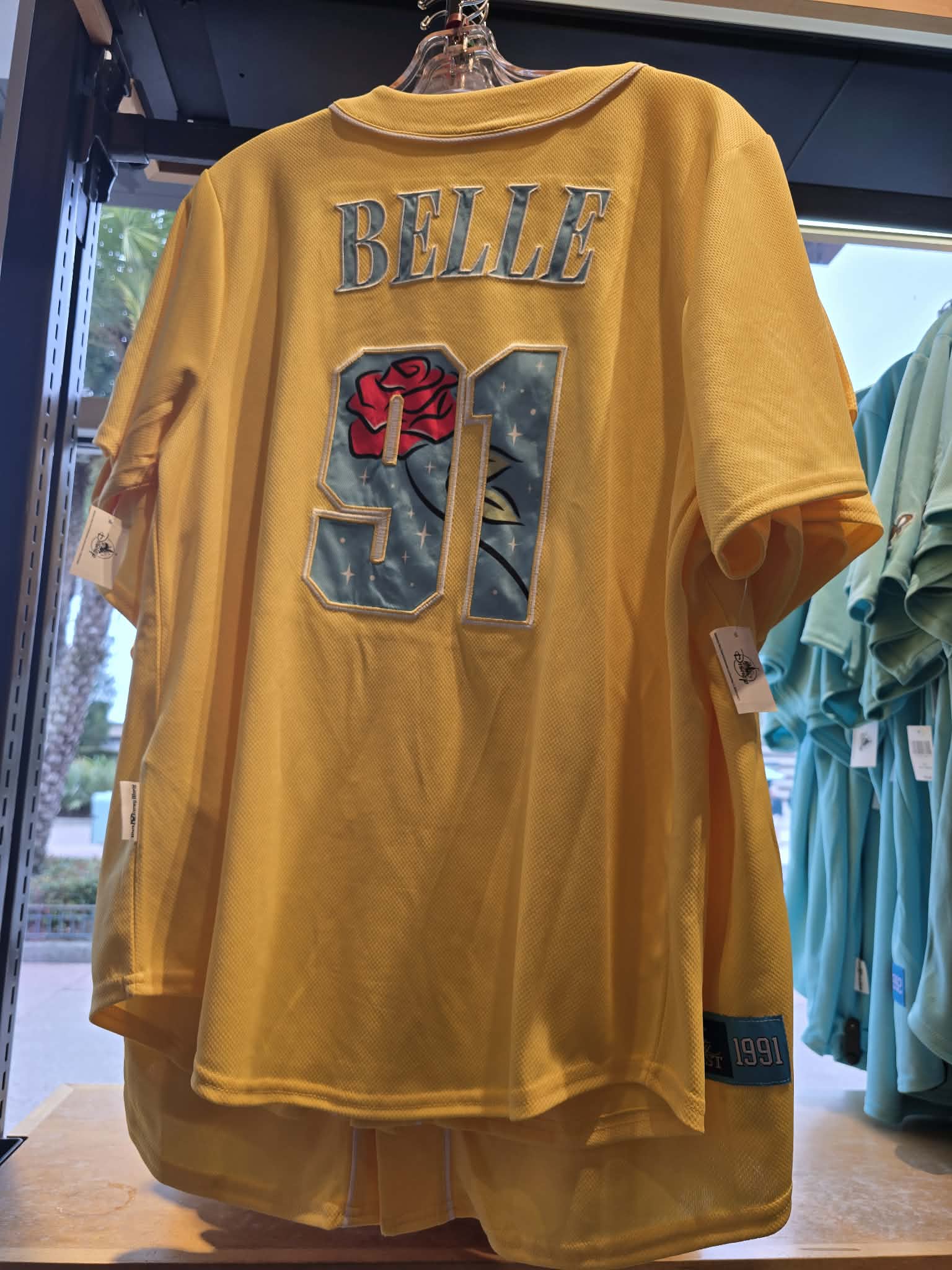 Belle Walt Disney World Baseball Jersey