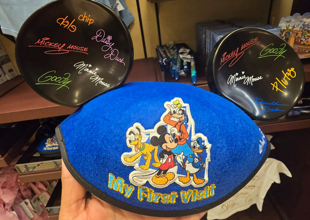 Disney "My First Visit" Mickey Ear Hat