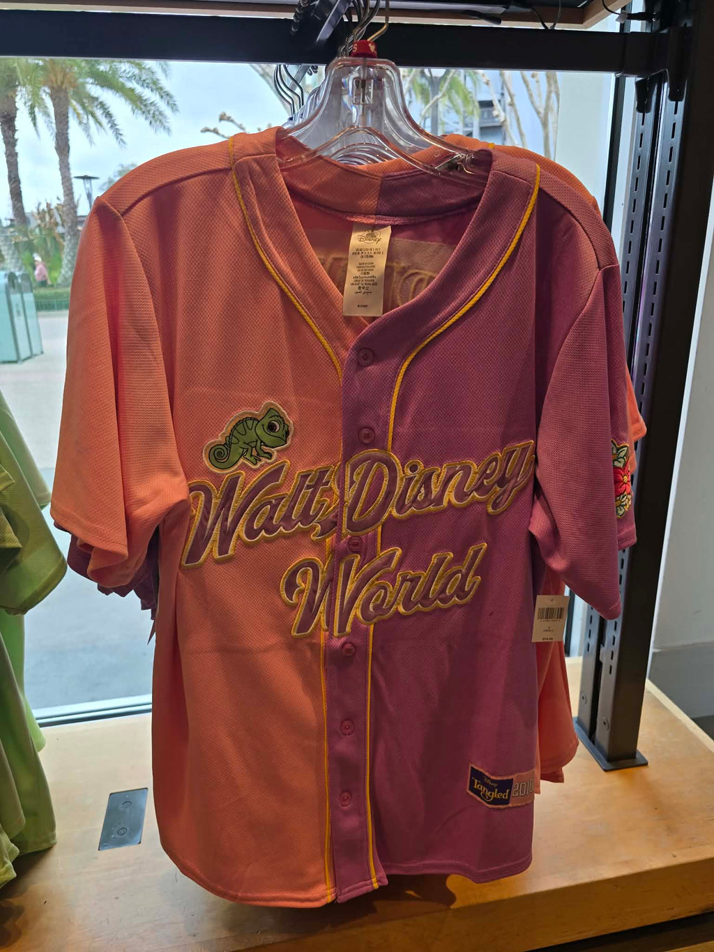 Rapunzel Walt Disney World Baseball Jersey