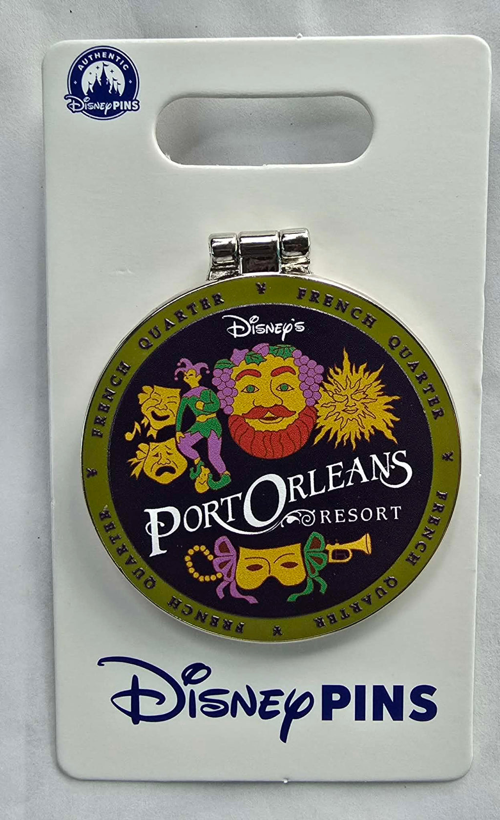 Disney World Port Orleans Resort French Quarter Pin - Tiana