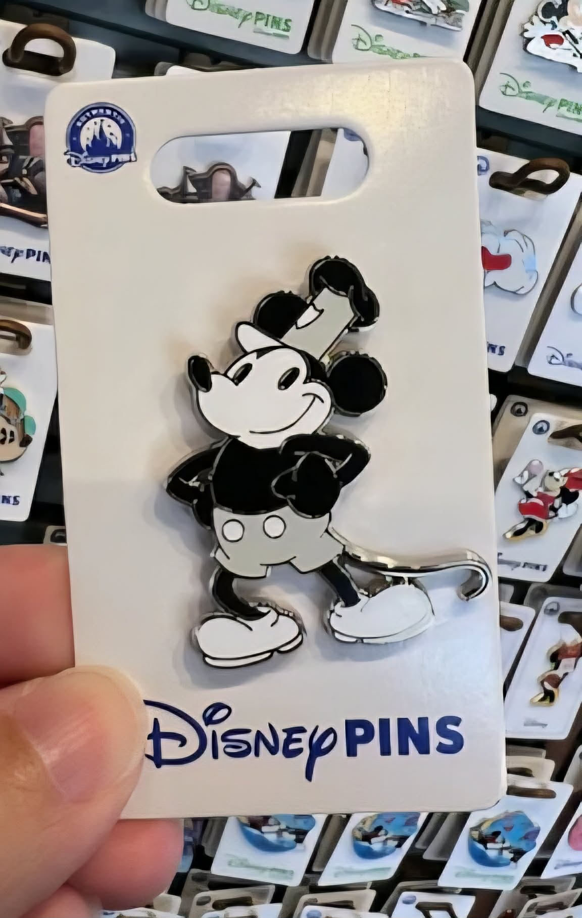 Steamboat Willie Mickey Mouse Disney Pin