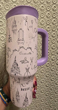 Walt Disney World Princess Sketches Tumbler 40 oz.