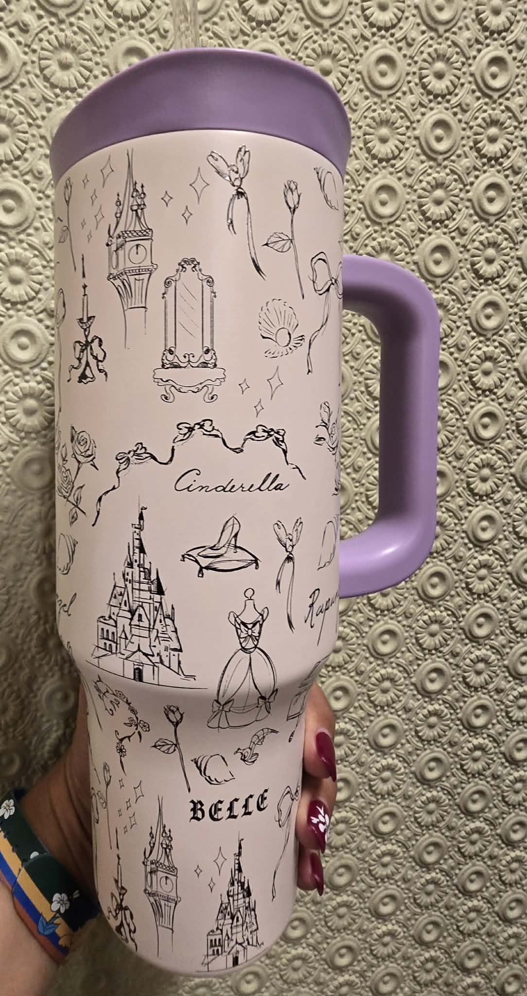 Walt Disney World Princess Sketches Tumbler 40 oz.