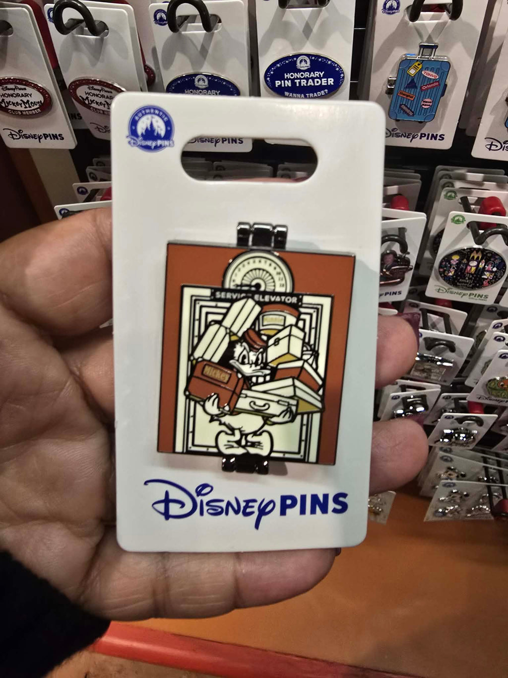 Tower of Terror Fold Out Disney Pin