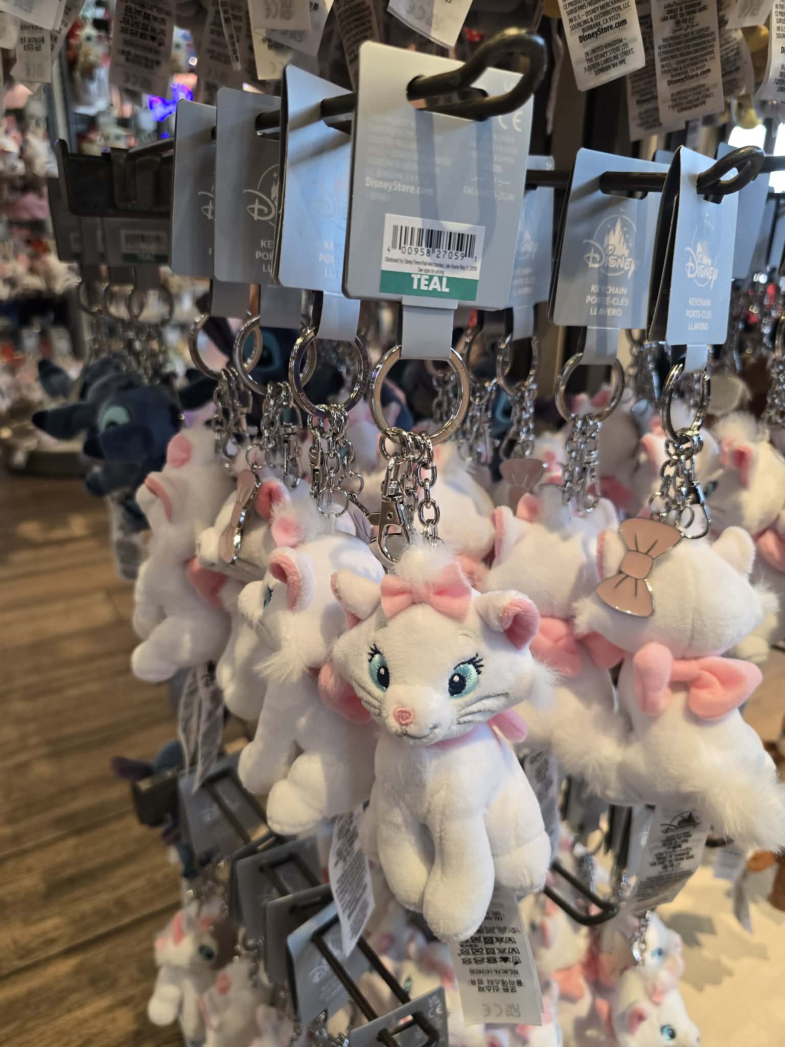 Marie Plush Keychain