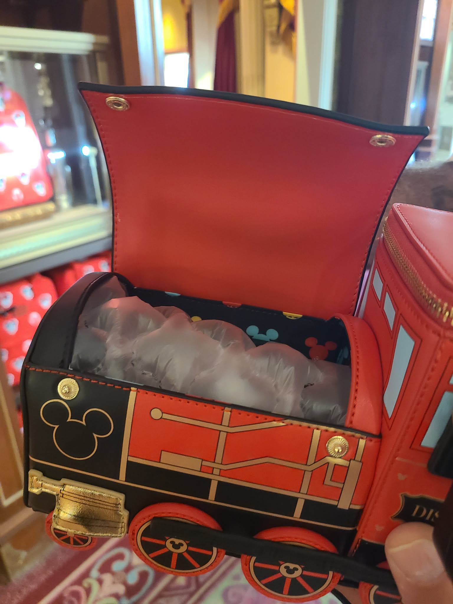 Disney Parks Light Up Railroad Purse