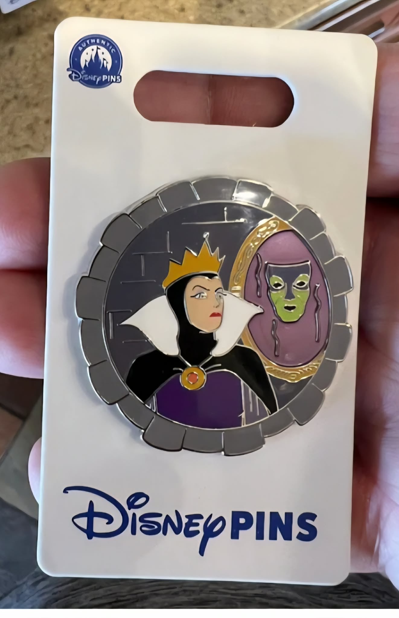 Evil Queen & Snow White Disney Pin