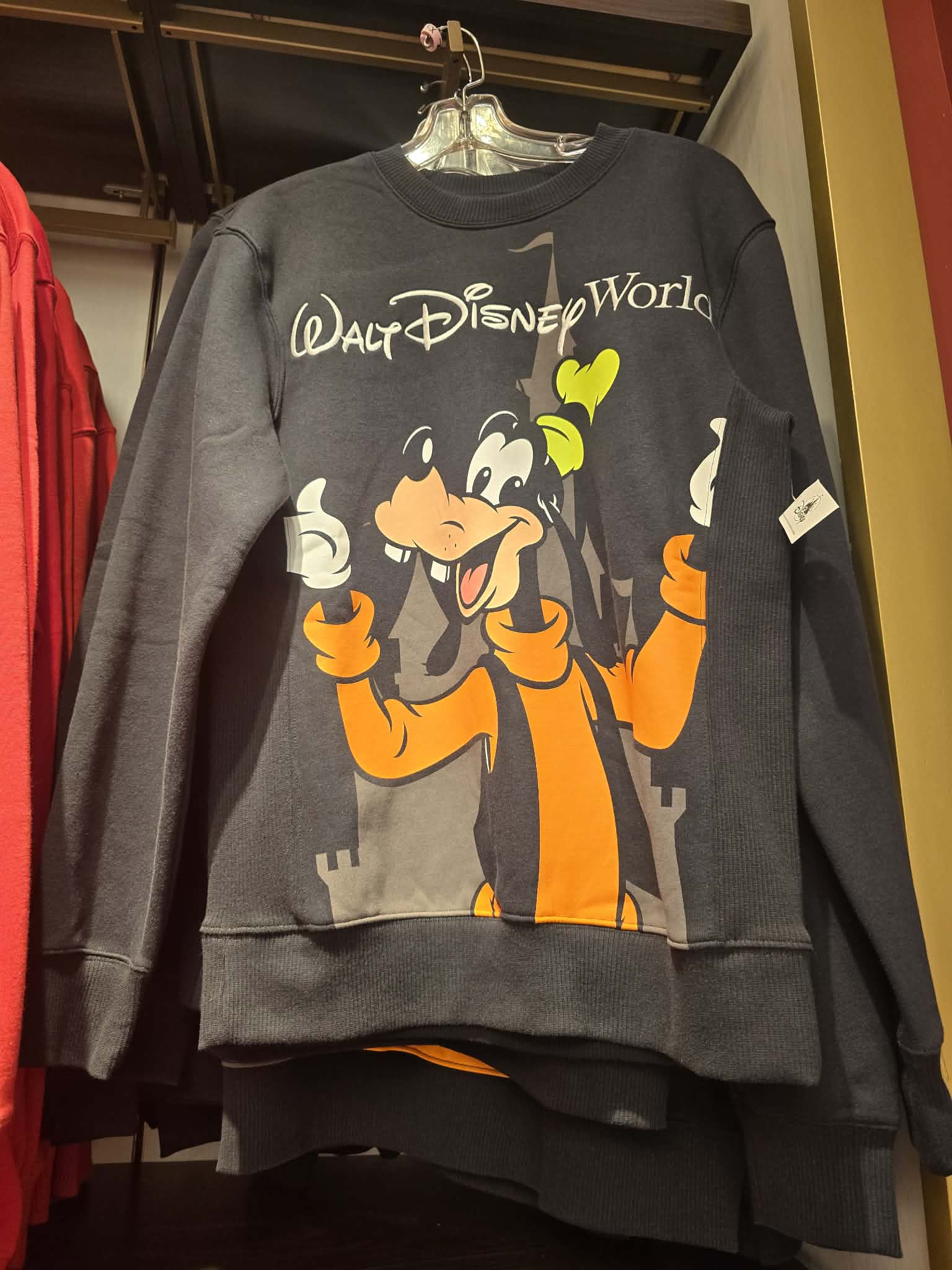 Walt Disney World Goofy Black Sweatshirt