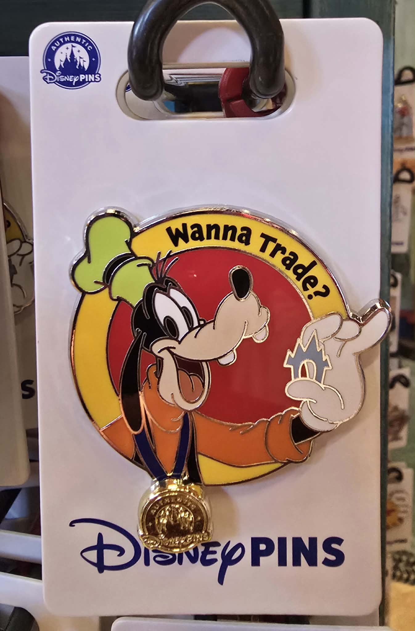 Goofy Wanna Trade Disney Pin