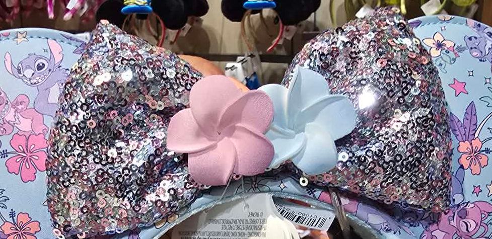 Stitch & Angel Minnie Mouse Ears Headband