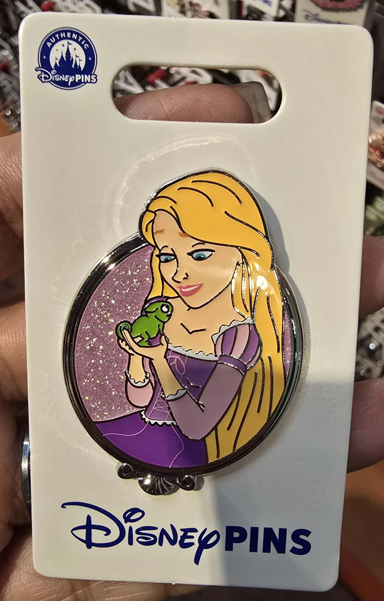 Rapunzel and Pascal Pin