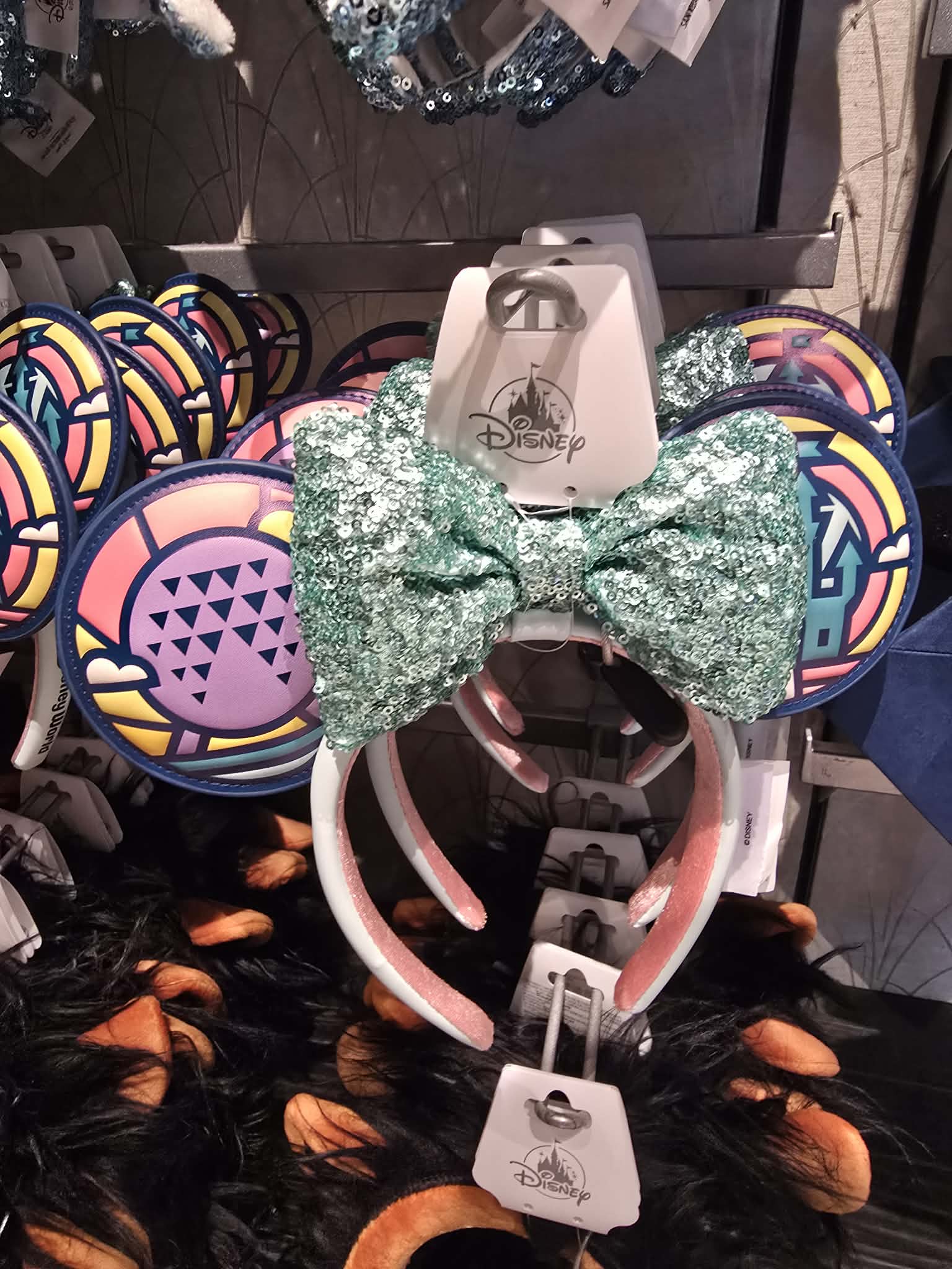Walt Disney World Park Icons Minnie Mouse Ears Headband