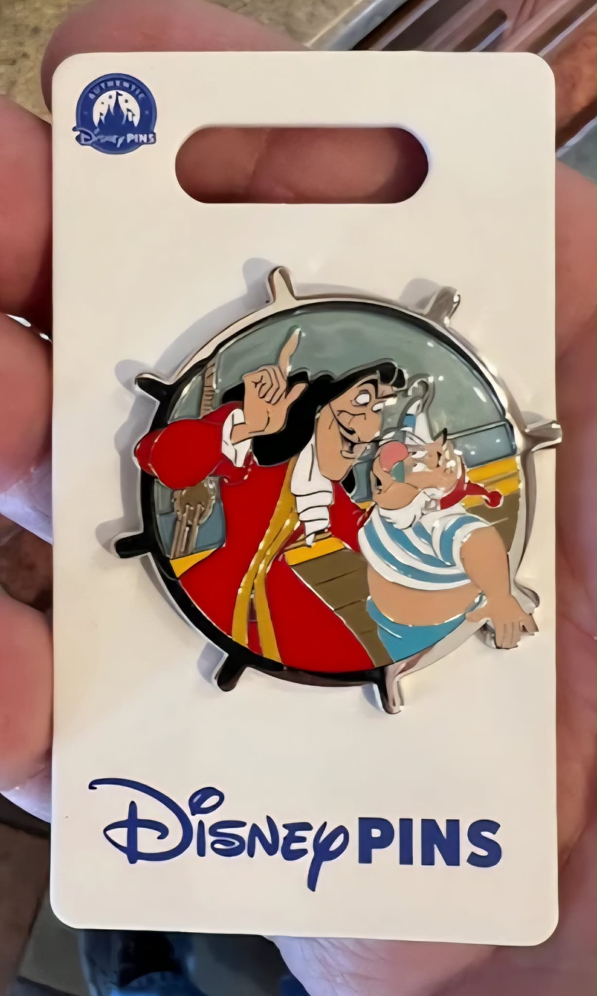 Captain Hook & Smee Peter Pan Disney Pin