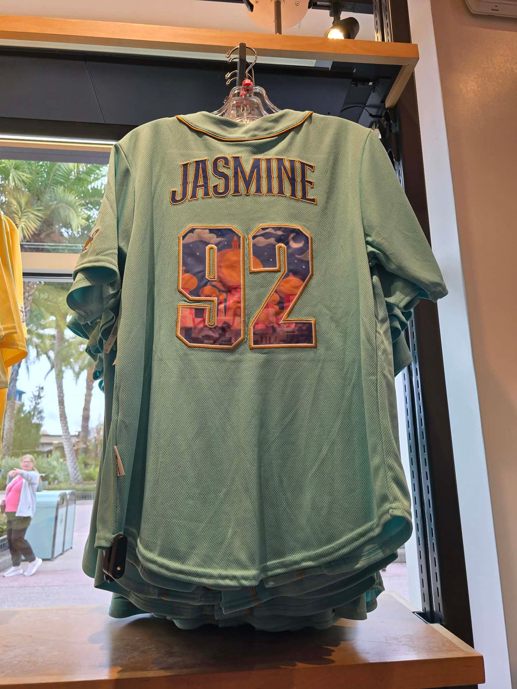 Jasmine Walt Disney World Baseball Jersey