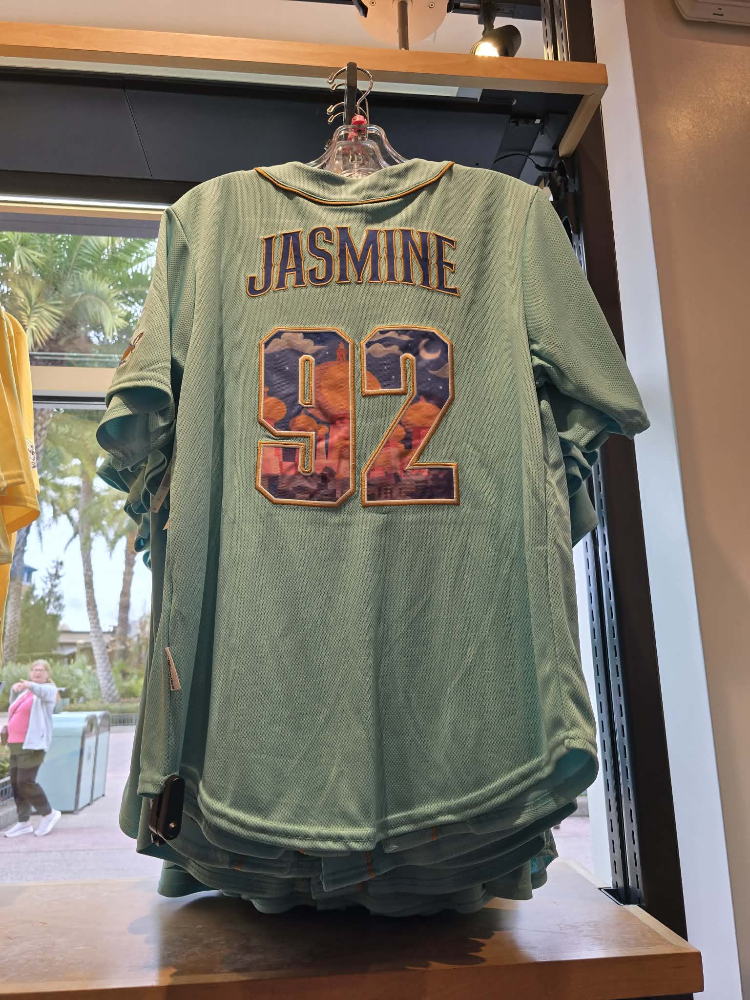 Jasmine Walt Disney World Baseball Jersey