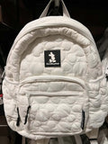 White Mickey Mouse Walt Disney World Quilted Mini Backpack